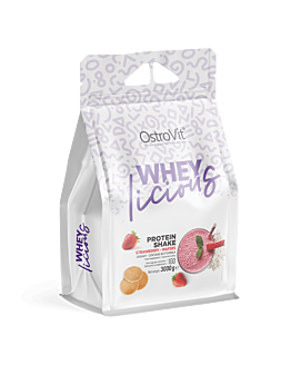 OstroVit WHEYlicious 3000 g o smaku wafelków truskawkowych