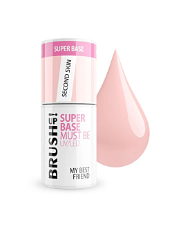 BrushUp! Super Base baza hybrydowa do paznokci Second Skin, 5g
