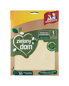 Jan Niezbędny Zielony Dom Ściereczka z Mikrofibry