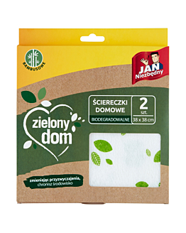 Jan Niezbędny Zielony Dom Ściereczki Domowe Bambusowe