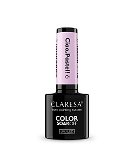 Claresa Color Soak Off UV/LED Ciao Pastel! lakier hybrydowy 6, 5g
