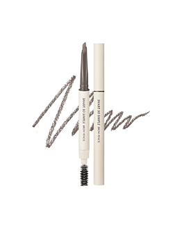 Clio Sharp So Simple Brow Pencil, neutralno-brązowa kredka do brwi, 01 Taupe Gray, 0,18 g