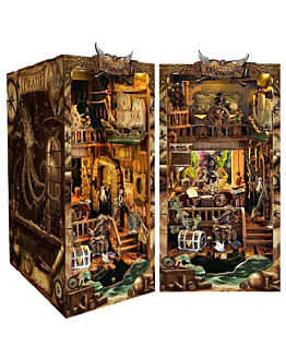 Habarri Miniaturowy domek Book Nook - Piraci na nieznanych wodach