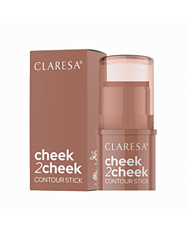 Claresa Cheek 2 Cheek bronzer w sztyfcie 01 Neutral Sand, 5.5g