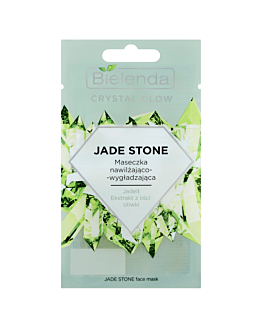 Bielenda Crystal Glow Jade Stone Nawilżająco-wygładzająca maseczka do twarzy