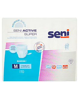 Seni Active Super Elastyczne majtki chłonne 80-110 cm, Medium