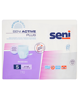 Seni Active Plus, Elastyczne majtki chłonne, 55-85cm, Small