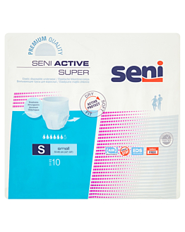 Seni Active Super Elastyczne majtki chłonne 55-85 cm, Small