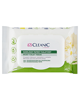 Cleanic Papier Nawilżany 40 Listków