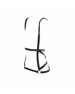 Uprząż Maze Arrow Dress Black Bijoux Indiscrets
