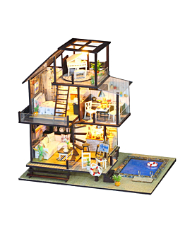 Habarri Miniaturowy domek - Zielone Seattle
