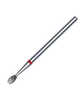 Staleks Expert Frez Diamentowy Oliwka Do Skórek 2,5/5 mm Czerwona