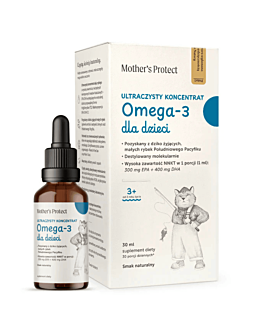 Mother's Protect Omega 3 dla dzieci Krople 30 ml