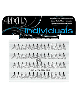 Ardell Individual Knotted zestaw 56 kępek rzęs Medium Black