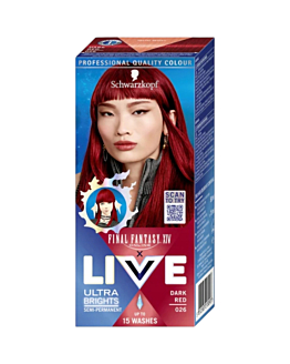 Schwarzkopf Live Dark Red 026, Farba do Włosów