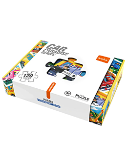 Habarri Puzzle edukacyjne - POJAZDY - 120 el.