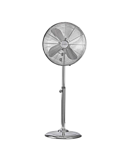 Nedis Wentylator stojący 50W chrom
