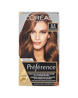 L’Oréal Preference Farba do włosów G5.3 Jasny Brąz Złocisty