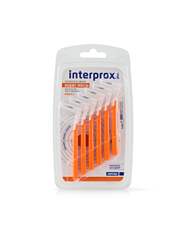 Interprox Plus Szczoteczki międzyzębowe 0,9 super micro, 6 szt.