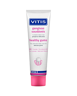 Vitis Healthy Gums Pasta do zębów, codzienna pielęgnacja delikatnych dziąseł