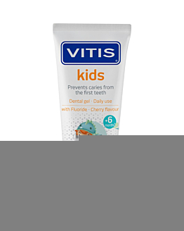 Vitis Kids Pasta do zębów w żelu dla dzieci od 6 mż, zapobiega próchnicy