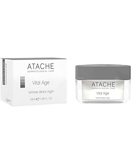 Atache Vital Age Wrinkle Attack Night Cream Przeciwzmarszczkowy krem na noc, 50 ml