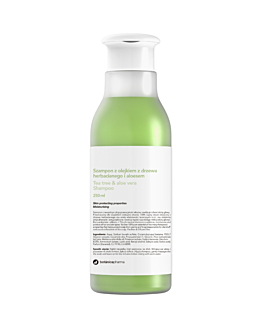 BotanicaPharma Shampoo con olio di tea tree e aloe