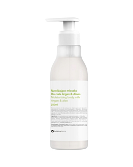 Botanicapharma Nawilżające Mleczko do ciała Argan i Aloes 