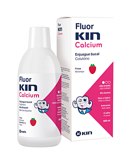 Kin FluorKin Calcium Płyn do płukania jamy ustnej dla dzieci