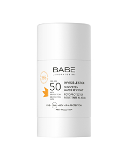 Babe Laboratorios Invisible Waterproof Sunscreen Stick SPF50 Wodoodporny krem do opalania w sztyfcie