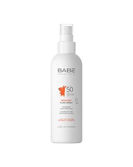 Babe Laboratorios Pediatric Fluid Spray SPF50 Ochrona przeciwsłoneczna dla dzieci w sprayu