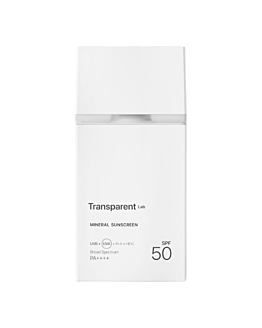 Transparent Lab Crema Solare Minerale con SPF 50