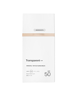 Transparent Lab Crema Solare Minerale Colorata Chiara SPF50