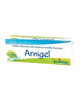 Arnigel żel Homeopatyczny produkt leczniczy stosowany miejscowo w leczeniu stłuczeń, 45 g