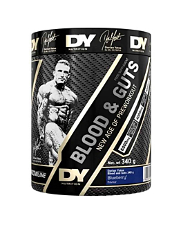 Dorian Yates Blood and Guts Pre-Workout 380 g  o smaku borówkowym