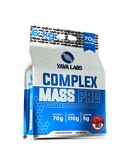 Yava Labs Complex mass pro gainer smak truskawka