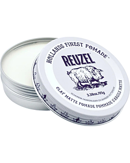 Reuzel Clay Matte Pomade, Argilla Opacizzante per Capelli a Tenuta Media