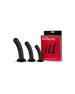 Zestaw Dilatorów Dilator Set Silicone Anal Dildos S,M,L Nexus
