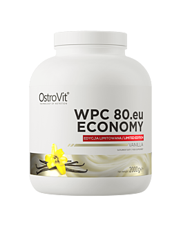 OstroVit WPC80.eu ECONOMY 2000 g o smaku waniliowym