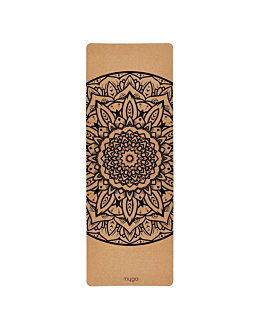 Myga antypoślizgowa mata do jogi - Mandala XL 6mm