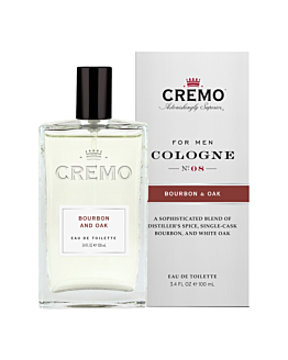 Cremo Woda toaletowa męska Bourbon & Oak, 100 ml