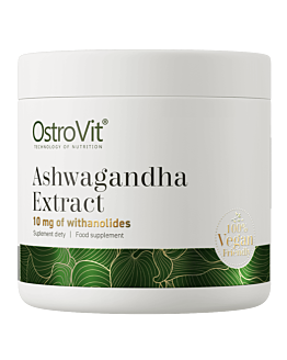 OstroVit Ekstrakt z Ashwagandhy 100 g o smaku naturalnym
