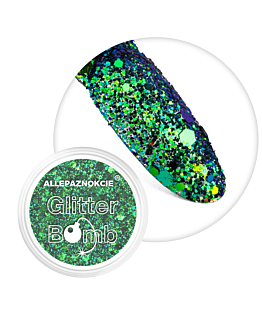 Allepaznokcie Glitter Bomb Effect Pyłek Do Paznokci Nr 05