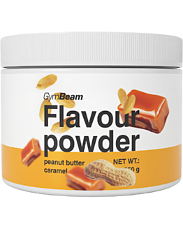 GymBeam Flavour Powder Karmelowe masło orzechowe 