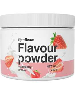 GymBeam Flavour powder truskawki śmietana