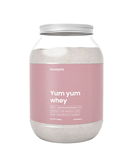 Gymbeam Yum Yum Whey Beastpink 1000g Strawberry Splash
