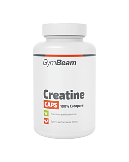GymBeam Kreatyna Caps 100% 100% Creapure® Kapsułki, 120 szt.