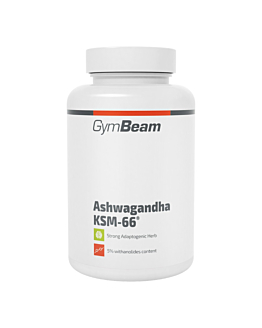 GymBeam Ashwagandha Ksm-66 90 Kaps.