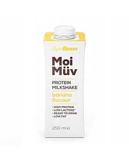 GymBeam Milkshake Białkowy Miomuv smak Bananowy 250 ml
