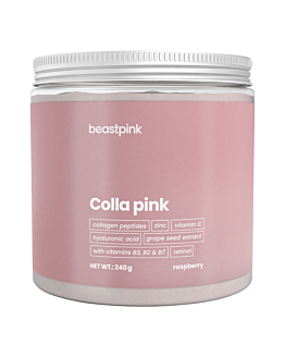 GymBeam Colla Pink Beastpink Proszek do rozpuszczania 240 g Malina
